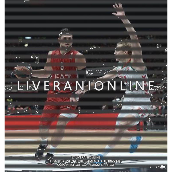 Turkish Airline Eurolega 2015/2016 Regular Season Milano - 16.10.2015 EA7 Emporio Armani Milano-Laboral Kutxa Vitoria Nella Foto:gentile blazic /Ph.Vitez-Ag. Aldo Liverani