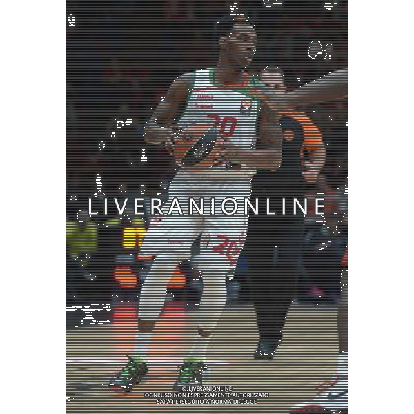 Turkish Airline Eurolega 2015/2016 Regular Season Milano - 16.10.2015 EA7 Emporio Armani Milano-Laboral Kutxa Vitoria Nella Foto:Adams Darius /Ph.Vitez-Ag. Aldo Liverani
