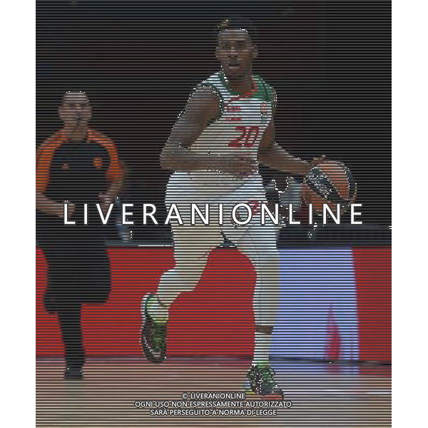 Turkish Airline Eurolega 2015/2016 Regular Season Milano - 16.10.2015 EA7 Emporio Armani Milano-Laboral Kutxa Vitoria Nella Foto:Adams Darius /Ph.Vitez-Ag. Aldo Liverani
