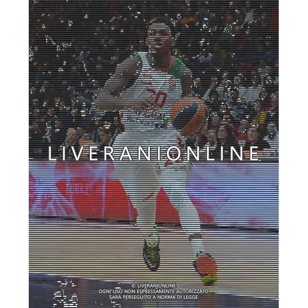 Turkish Airline Eurolega 2015/2016 Regular Season Milano - 16.10.2015 EA7 Emporio Armani Milano-Laboral Kutxa Vitoria Nella Foto:Adams Darius /Ph.Vitez-Ag. Aldo Liverani