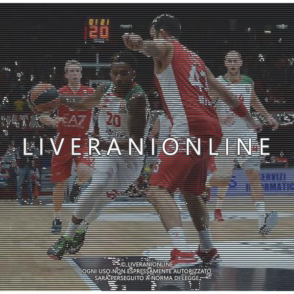 Turkish Airline Eurolega 2015/2016 Regular Season Milano - 16.10.2015 EA7 Emporio Armani Milano-Laboral Kutxa Vitoria Nella Foto:Adams Darius /Ph.Vitez-Ag. Aldo Liverani
