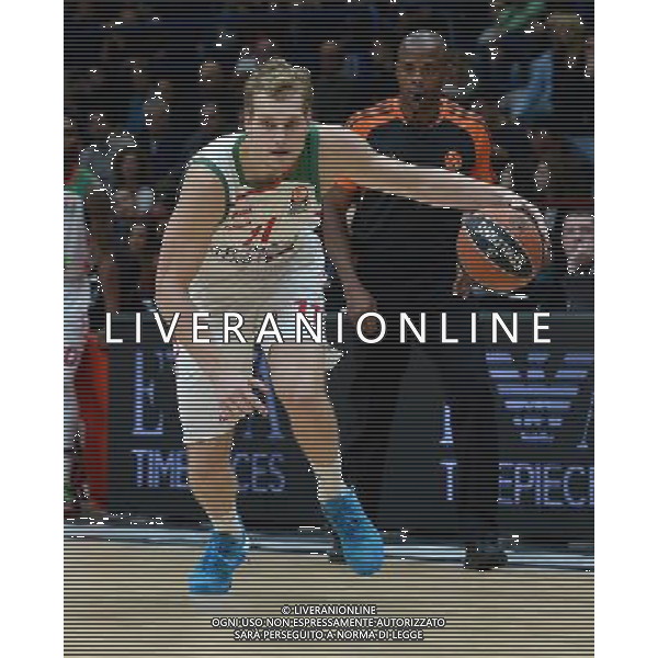 Turkish Airline Eurolega 2015/2016 Regular Season Milano - 16.10.2015 EA7 Emporio Armani Milano-Laboral Kutxa Vitoria Nella Foto:Blazic Jaka /Ph.Vitez-Ag. Aldo Liverani
