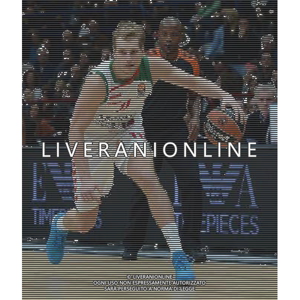 Turkish Airline Eurolega 2015/2016 Regular Season Milano - 16.10.2015 EA7 Emporio Armani Milano-Laboral Kutxa Vitoria Nella Foto:Blazic Jaka /Ph.Vitez-Ag. Aldo Liverani