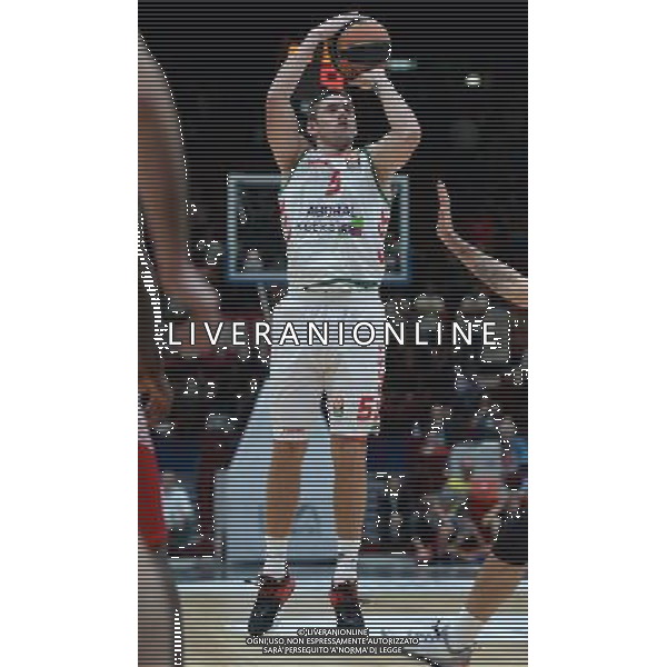 Turkish Airline Eurolega 2015/2016 Regular Season Milano - 16.10.2015 EA7 Emporio Armani Milano-Laboral Kutxa Vitoria Nella Foto:Causeur Fabien /Ph.Vitez-Ag. Aldo Liverani