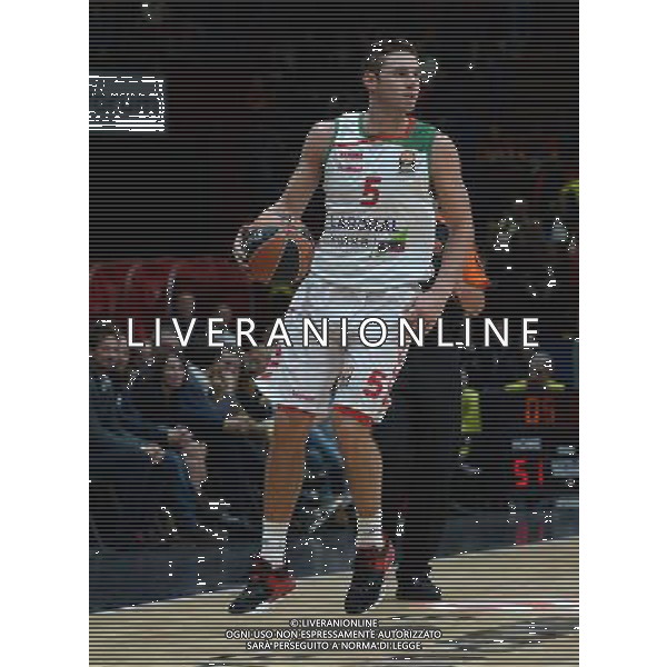 Turkish Airline Eurolega 2015/2016 Regular Season Milano - 16.10.2015 EA7 Emporio Armani Milano-Laboral Kutxa Vitoria Nella Foto:Causeur Fabien /Ph.Vitez-Ag. Aldo Liverani