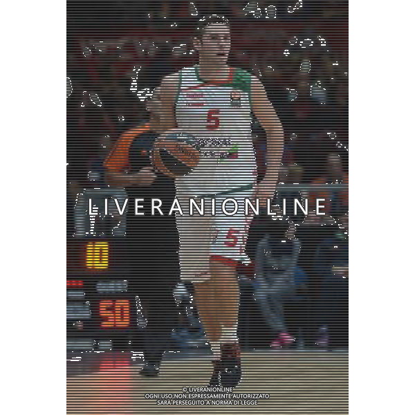 Turkish Airline Eurolega 2015/2016 Regular Season Milano - 16.10.2015 EA7 Emporio Armani Milano-Laboral Kutxa Vitoria Nella Foto:Causeur Fabien /Ph.Vitez-Ag. Aldo Liverani