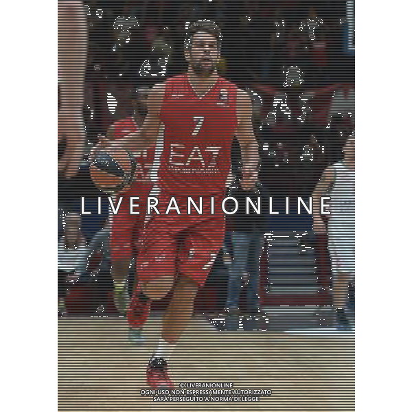 Turkish Airline Eurolega 2015/2016 Regular Season Milano - 16.10.2015 EA7 Emporio Armani Milano-Laboral Kutxa Vitoria Nella Foto:Cerella Bruno /Ph.Vitez-Ag. Aldo Liverani
