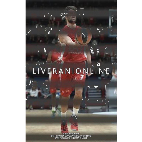 Turkish Airline Eurolega 2015/2016 Regular Season Milano - 16.10.2015 EA7 Emporio Armani Milano-Laboral Kutxa Vitoria Nella Foto:Cerella Bruno /Ph.Vitez-Ag. Aldo Liverani