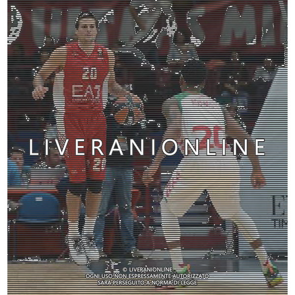 Turkish Airline Eurolega 2015/2016 Regular Season Milano - 16.10.2015 EA7 Emporio Armani Milano-Laboral Kutxa Vitoria Nella Foto:Cinciarini Andrea /Ph.Vitez-Ag. Aldo Liverani