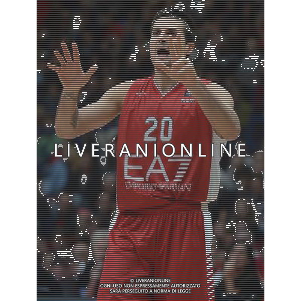 Turkish Airline Eurolega 2015/2016 Regular Season Milano - 16.10.2015 EA7 Emporio Armani Milano-Laboral Kutxa Vitoria Nella Foto:Cinciarini Andrea /Ph.Vitez-Ag. Aldo Liverani