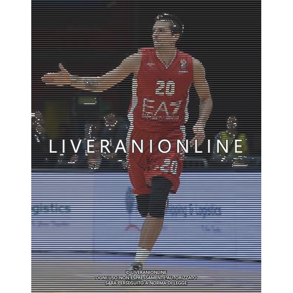 Turkish Airline Eurolega 2015/2016 Regular Season Milano - 16.10.2015 EA7 Emporio Armani Milano-Laboral Kutxa Vitoria Nella Foto:Cinciarini Andrea /Ph.Vitez-Ag. Aldo Liverani