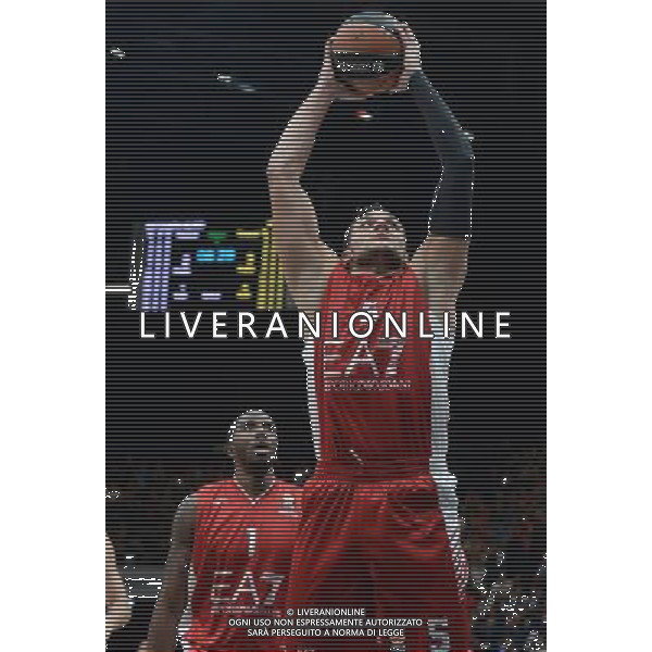 Turkish Airline Eurolega 2015/2016 Regular Season Milano - 16.10.2015 EA7 Emporio Armani Milano-Laboral Kutxa Vitoria Nella Foto:Gentile Alessandro /Ph.Vitez-Ag. Aldo Liverani
