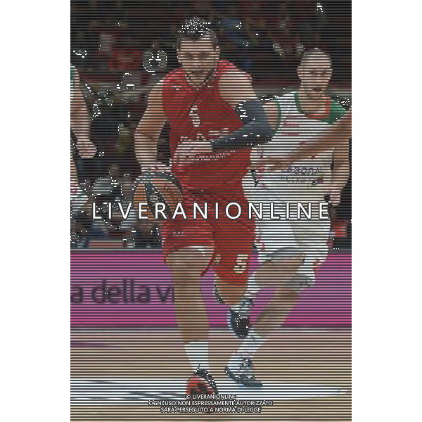 Turkish Airline Eurolega 2015/2016 Regular Season Milano - 16.10.2015 EA7 Emporio Armani Milano-Laboral Kutxa Vitoria Nella Foto:Gentile Alessandro /Ph.Vitez-Ag. Aldo Liverani