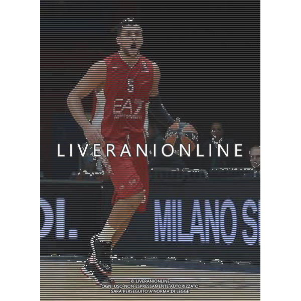 Turkish Airline Eurolega 2015/2016 Regular Season Milano - 16.10.2015 EA7 Emporio Armani Milano-Laboral Kutxa Vitoria Nella Foto:Gentile Alessandro /Ph.Vitez-Ag. Aldo Liverani