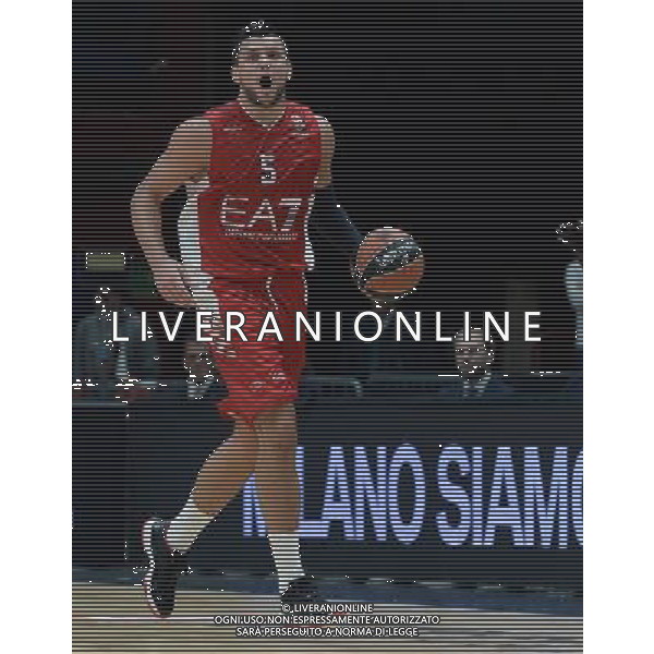 Turkish Airline Eurolega 2015/2016 Regular Season Milano - 16.10.2015 EA7 Emporio Armani Milano-Laboral Kutxa Vitoria Nella Foto:Gentile Alessandro /Ph.Vitez-Ag. Aldo Liverani