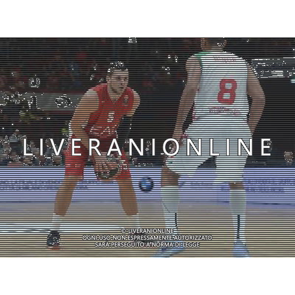 Turkish Airline Eurolega 2015/2016 Regular Season Milano - 16.10.2015 EA7 Emporio Armani Milano-Laboral Kutxa Vitoria Nella Foto:Gentile Alessandro /Ph.Vitez-Ag. Aldo Liverani
