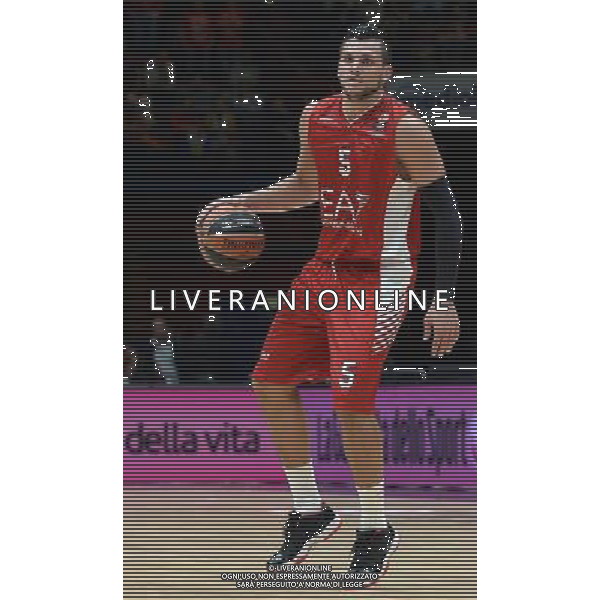 Turkish Airline Eurolega 2015/2016 Regular Season Milano - 16.10.2015 EA7 Emporio Armani Milano-Laboral Kutxa Vitoria Nella Foto:Gentile Alessandro /Ph.Vitez-Ag. Aldo Liverani