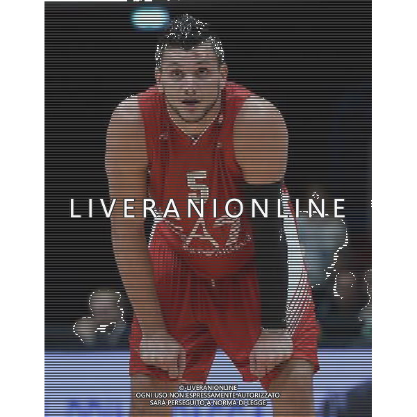 Turkish Airline Eurolega 2015/2016 Regular Season Milano - 16.10.2015 EA7 Emporio Armani Milano-Laboral Kutxa Vitoria Nella Foto:Gentile Alessandro /Ph.Vitez-Ag. Aldo Liverani