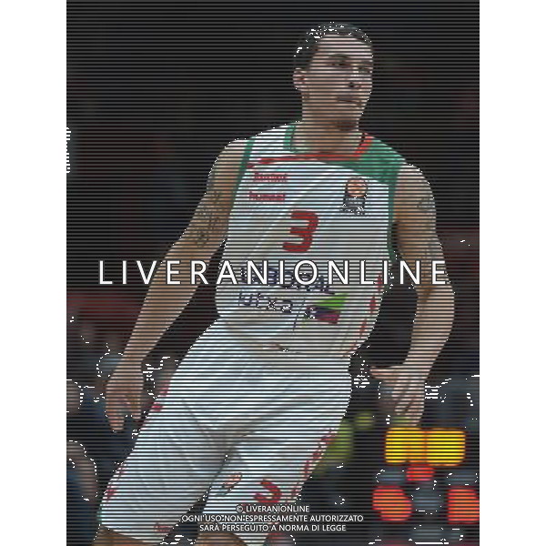 Turkish Airline Eurolega 2015/2016 Regular Season Milano - 16.10.2015 EA7 Emporio Armani Milano-Laboral Kutxa Vitoria Nella Foto:James Mike /Ph.Vitez-Ag. Aldo Liverani