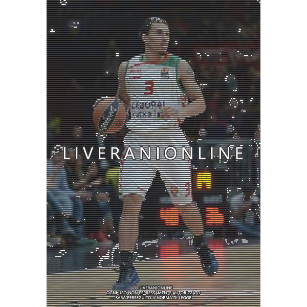 Turkish Airline Eurolega 2015/2016 Regular Season Milano - 16.10.2015 EA7 Emporio Armani Milano-Laboral Kutxa Vitoria Nella Foto:James Mike /Ph.Vitez-Ag. Aldo Liverani