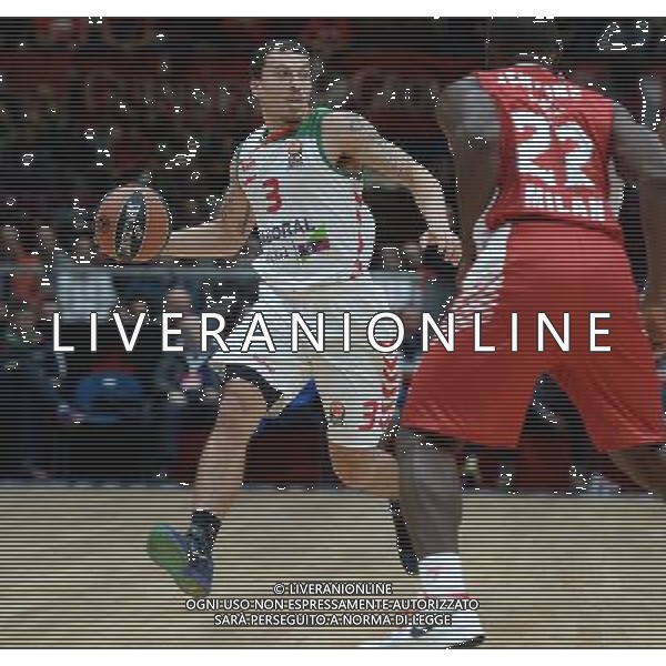 Turkish Airline Eurolega 2015/2016 Regular Season Milano - 16.10.2015 EA7 Emporio Armani Milano-Laboral Kutxa Vitoria Nella Foto:James Mike /Ph.Vitez-Ag. Aldo Liverani
