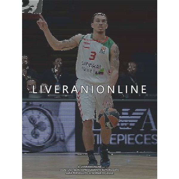 Turkish Airline Eurolega 2015/2016 Regular Season Milano - 16.10.2015 EA7 Emporio Armani Milano-Laboral Kutxa Vitoria Nella Foto:James Mike /Ph.Vitez-Ag. Aldo Liverani