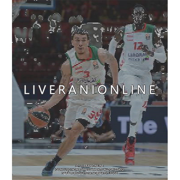 Turkish Airline Eurolega 2015/2016 Regular Season Milano - 16.10.2015 EA7 Emporio Armani Milano-Laboral Kutxa Vitoria Nella Foto:James Mike /Ph.Vitez-Ag. Aldo Liverani