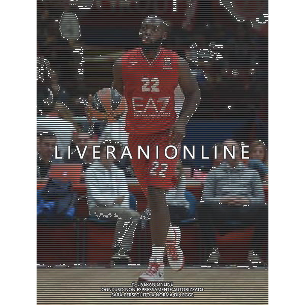 Turkish Airline Eurolega 2015/2016 Regular Season Milano - 16.10.2015 EA7 Emporio Armani Milano-Laboral Kutxa Vitoria Nella Foto:Jenkins Charles /Ph.Vitez-Ag. Aldo Liverani