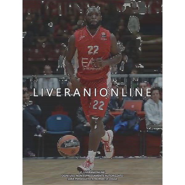 Turkish Airline Eurolega 2015/2016 Regular Season Milano - 16.10.2015 EA7 Emporio Armani Milano-Laboral Kutxa Vitoria Nella Foto:Jenkins Charles /Ph.Vitez-Ag. Aldo Liverani