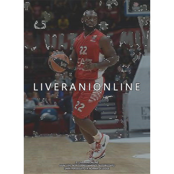 Turkish Airline Eurolega 2015/2016 Regular Season Milano - 16.10.2015 EA7 Emporio Armani Milano-Laboral Kutxa Vitoria Nella Foto:Jenkins Charles /Ph.Vitez-Ag. Aldo Liverani