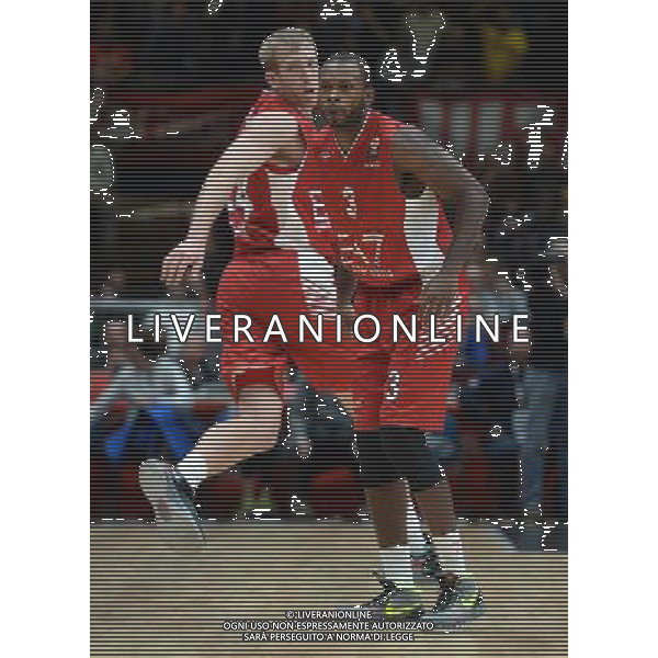 Turkish Airline Eurolega 2015/2016 Regular Season Milano - 16.10.2015 EA7 Emporio Armani Milano-Laboral Kutxa Vitoria Nella Foto:Lafayette Oliver /Ph.Vitez-Ag. Aldo Liverani