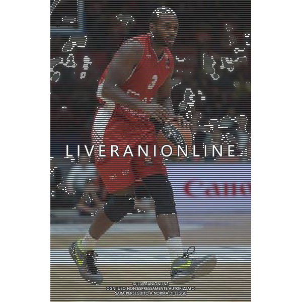 Turkish Airline Eurolega 2015/2016 Regular Season Milano - 16.10.2015 EA7 Emporio Armani Milano-Laboral Kutxa Vitoria Nella Foto:Lafayette Oliver /Ph.Vitez-Ag. Aldo Liverani