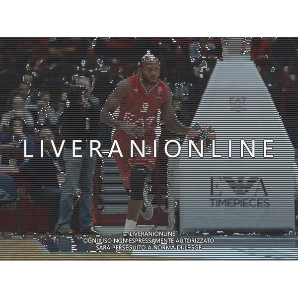 Turkish Airline Eurolega 2015/2016 Regular Season Milano - 16.10.2015 EA7 Emporio Armani Milano-Laboral Kutxa Vitoria Nella Foto:Lafayette Oliver /Ph.Vitez-Ag. Aldo Liverani