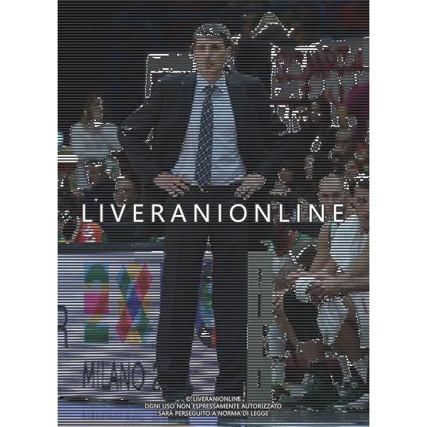 Turkish Airline Eurolega 2015/2016 Regular Season Milano - 16.10.2015 EA7 Emporio Armani Milano-Laboral Kutxa Vitoria Nella Foto:Perasovic Velimir /Ph.Vitez-Ag. Aldo Liverani