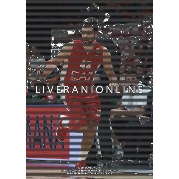 Turkish Airline Eurolega 2015/2016 Regular Season Milano - 16.10.2015 EA7 Emporio Armani Milano-Laboral Kutxa Vitoria Nella Foto:Simon Krunoslav /Ph.Vitez-Ag. Aldo Liverani