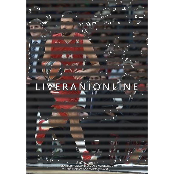 Turkish Airline Eurolega 2015/2016 Regular Season Milano - 16.10.2015 EA7 Emporio Armani Milano-Laboral Kutxa Vitoria Nella Foto:Simon Krunoslav /Ph.Vitez-Ag. Aldo Liverani