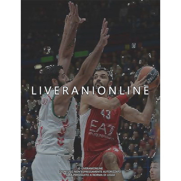 Turkish Airline Eurolega 2015/2016 Regular Season Milano - 16.10.2015 EA7 Emporio Armani Milano-Laboral Kutxa Vitoria Nella Foto:Simon Krunoslav /Ph.Vitez-Ag. Aldo Liverani