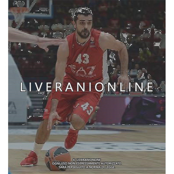 Turkish Airline Eurolega 2015/2016 Regular Season Milano - 16.10.2015 EA7 Emporio Armani Milano-Laboral Kutxa Vitoria Nella Foto:Simon Krunoslav /Ph.Vitez-Ag. Aldo Liverani