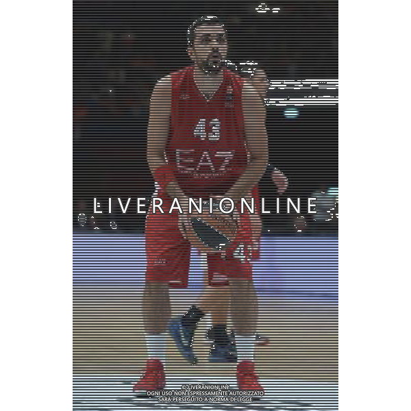 Turkish Airline Eurolega 2015/2016 Regular Season Milano - 16.10.2015 EA7 Emporio Armani Milano-Laboral Kutxa Vitoria Nella Foto:Simon Krunoslav /Ph.Vitez-Ag. Aldo Liverani