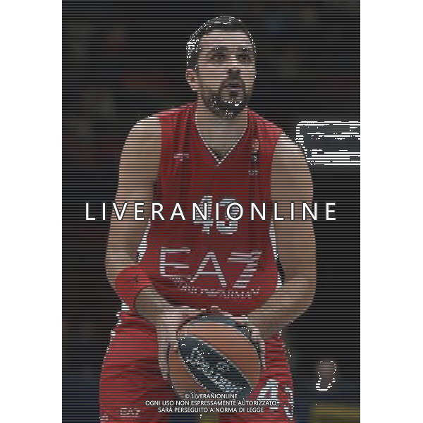 Turkish Airline Eurolega 2015/2016 Regular Season Milano - 16.10.2015 EA7 Emporio Armani Milano-Laboral Kutxa Vitoria Nella Foto:Simon Krunoslav /Ph.Vitez-Ag. Aldo Liverani