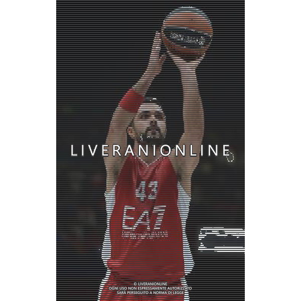 Turkish Airline Eurolega 2015/2016 Regular Season Milano - 16.10.2015 EA7 Emporio Armani Milano-Laboral Kutxa Vitoria Nella Foto:Simon Krunoslav /Ph.Vitez-Ag. Aldo Liverani