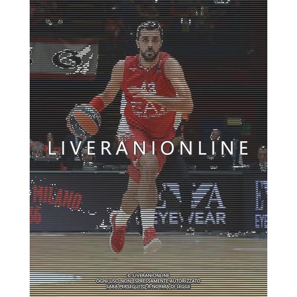 Turkish Airline Eurolega 2015/2016 Regular Season Milano - 16.10.2015 EA7 Emporio Armani Milano-Laboral Kutxa Vitoria Nella Foto:Simon Krunoslav /Ph.Vitez-Ag. Aldo Liverani