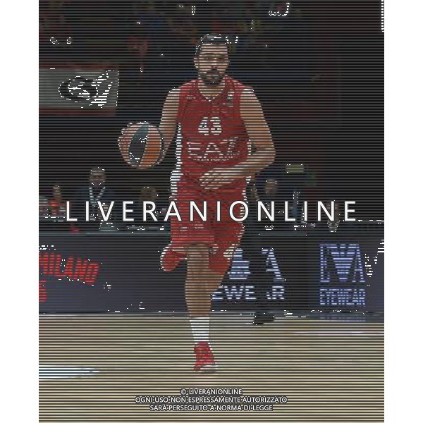 Turkish Airline Eurolega 2015/2016 Regular Season Milano - 16.10.2015 EA7 Emporio Armani Milano-Laboral Kutxa Vitoria Nella Foto:Simon Krunoslav /Ph.Vitez-Ag. Aldo Liverani