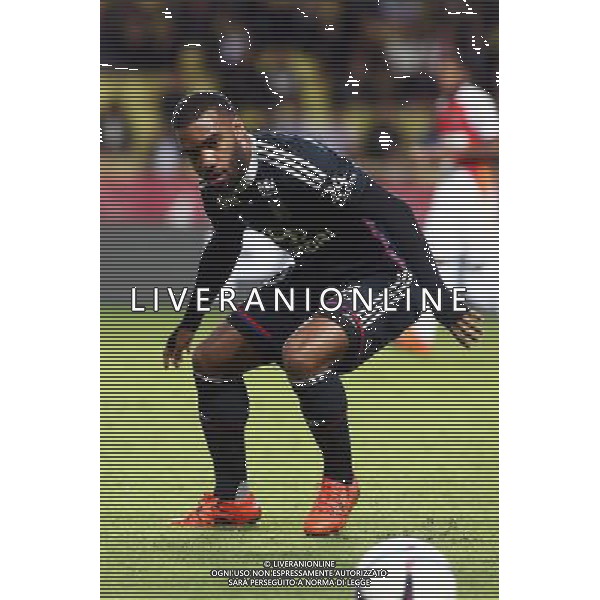 Alexandre Lacazette - 16.10.2015 - Monaco / Lyon - 10e journee Ligue 1 Photo : Serge Haouzi / Icon Sport/ Ag. Aldo Liverani Sas - ITALY ONLY - EDITORIAL USE ONLY