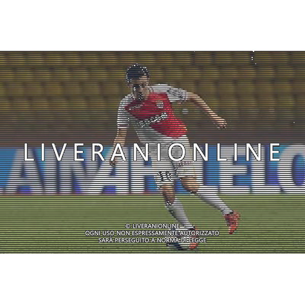 Bernardo Silva / Samuel Umtiti - 16.10.2015 - Monaco / Lyon - 10e journee Ligue 1 Photo : Serge Haouzi / Icon Sport/ Ag. Aldo Liverani Sas - ITALY ONLY - EDITORIAL USE ONLY