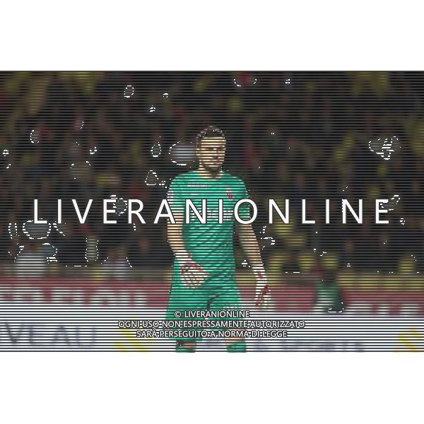Danijel Subasic - 16.10.2015 - Monaco / Lyon - 10e journee Ligue 1 Photo : Serge Haouzi / Icon Sport/ Ag. Aldo Liverani Sas - ITALY ONLY - EDITORIAL USE ONLY