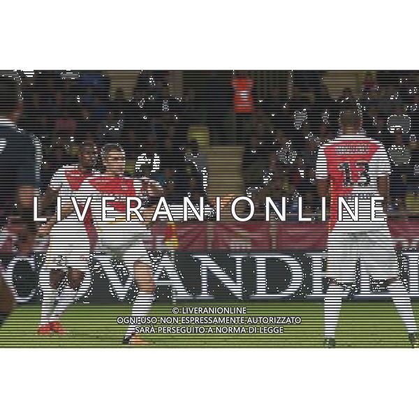 Jeremy Toulalan - 16.10.2015 - Monaco / Lyon - 10e journee Ligue 1 Photo : Serge Haouzi / Icon Sport/ Ag. Aldo Liverani Sas - ITALY ONLY - EDITORIAL USE ONLY