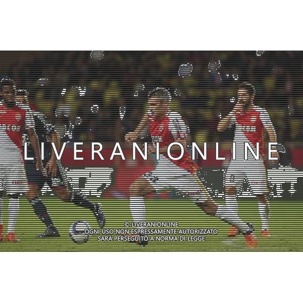 Jeremy Toulalan - 16.10.2015 - Monaco / Lyon - 10e journee Ligue 1 Photo : Serge Haouzi / Icon Sport/ Ag. Aldo Liverani Sas - ITALY ONLY - EDITORIAL USE ONLY