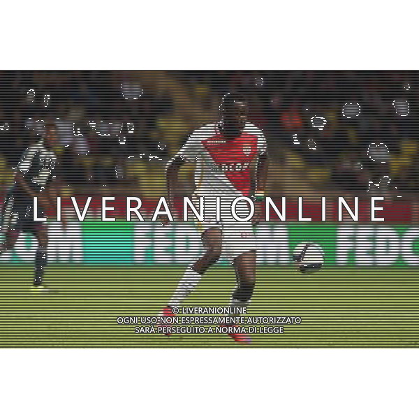 Lacina Traore - 16.10.2015 - Monaco / Lyon - 10e journee Ligue 1 Photo : Serge Haouzi / Icon Sport/ Ag. Aldo Liverani Sas - ITALY ONLY - EDITORIAL USE ONLY