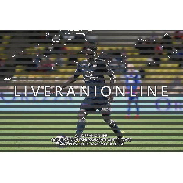 Mapou Yanga Mbiwa - 16.10.2015 - Monaco / Lyon - 10e journee Ligue 1 Photo : Serge Haouzi / Icon Sport/ Ag. Aldo Liverani Sas - ITALY ONLY - EDITORIAL USE ONLY